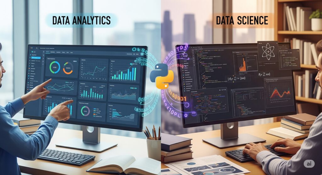Data Analytics vs Data Science
